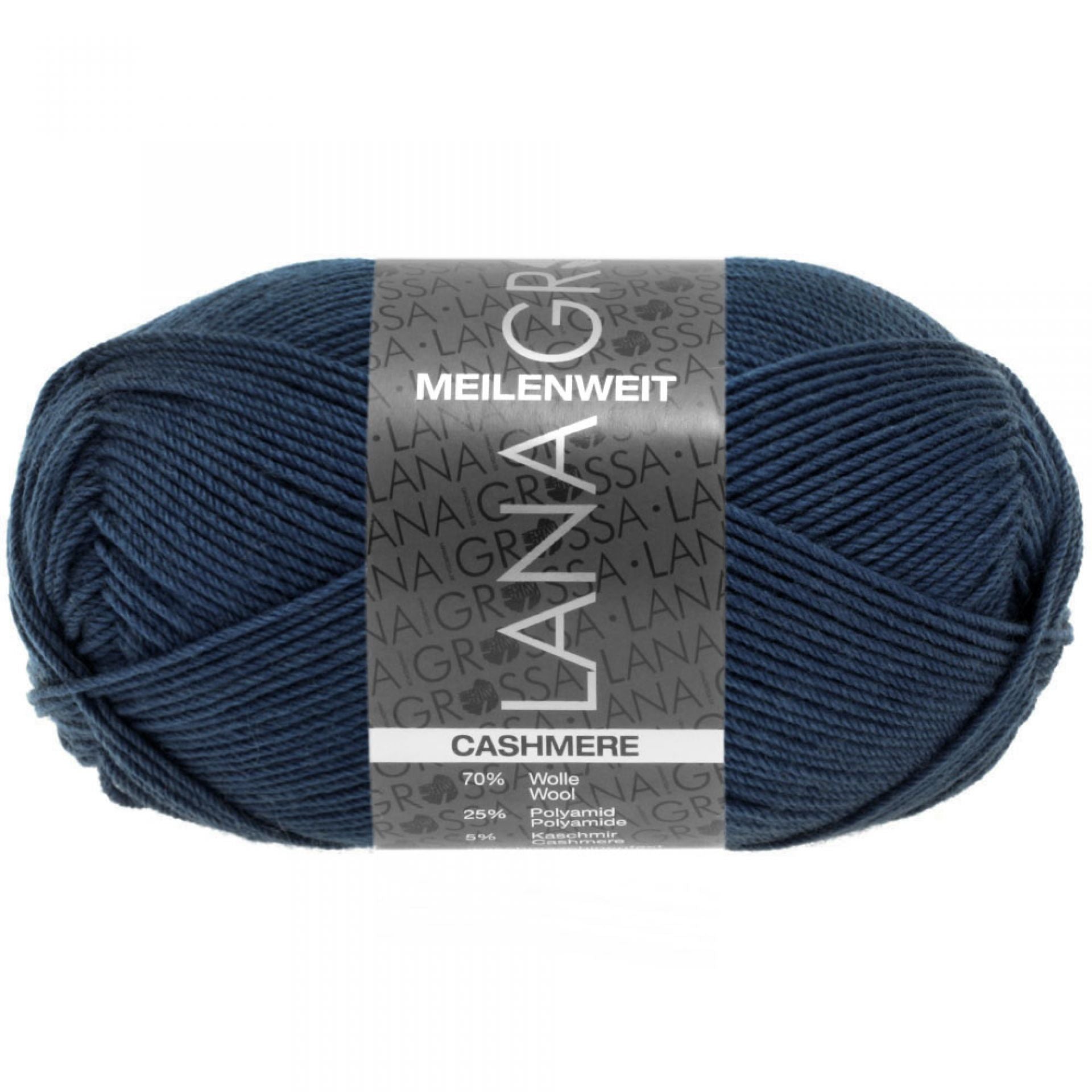 Lana Grossa Meilenweit 50 g Cashmere sukkalanka