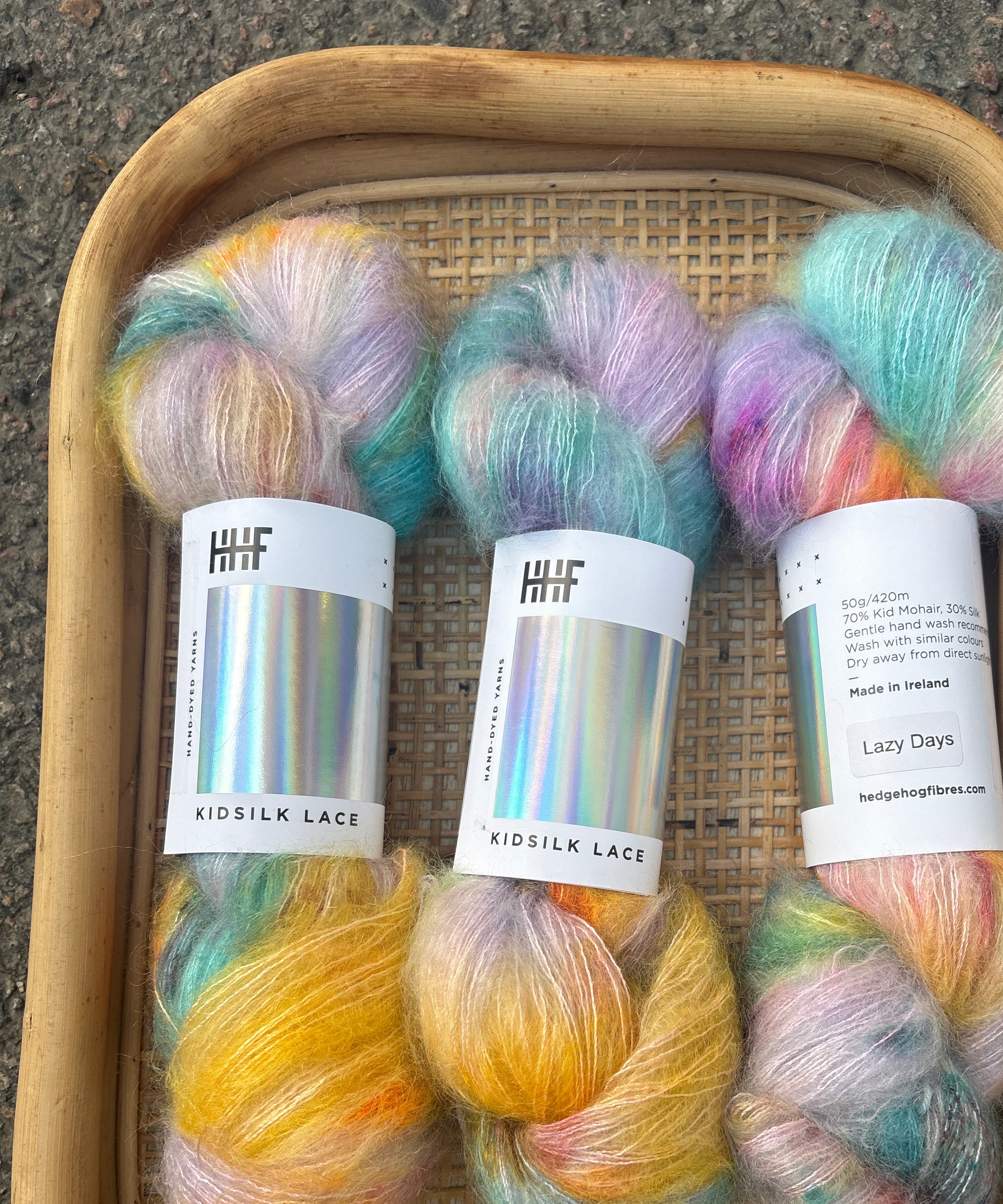 Hedgehog Fibres Kidsilk Lace