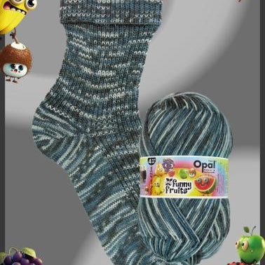 Opal 4-ply - Funny Fruits | Sukkalangat Snurre.fi