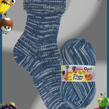 Opal 4-ply - Funny Fruits | Sukkalangat Snurre.fi