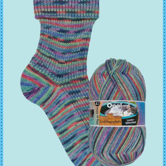 Opal Lieblingsplatz 4 ply, sukkalanka