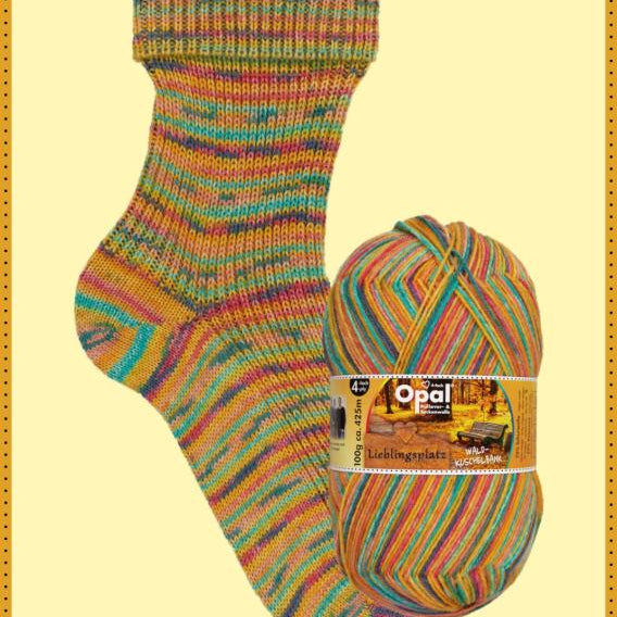 Opal Lieblingsplatz 4 ply, sukkalanka