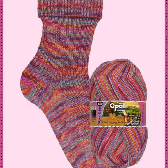 Opal Lieblingsplatz 4 ply, sukkalanka