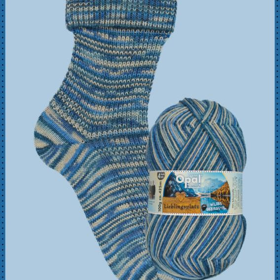 Opal Lieblingsplatz 4 ply, sukkalanka