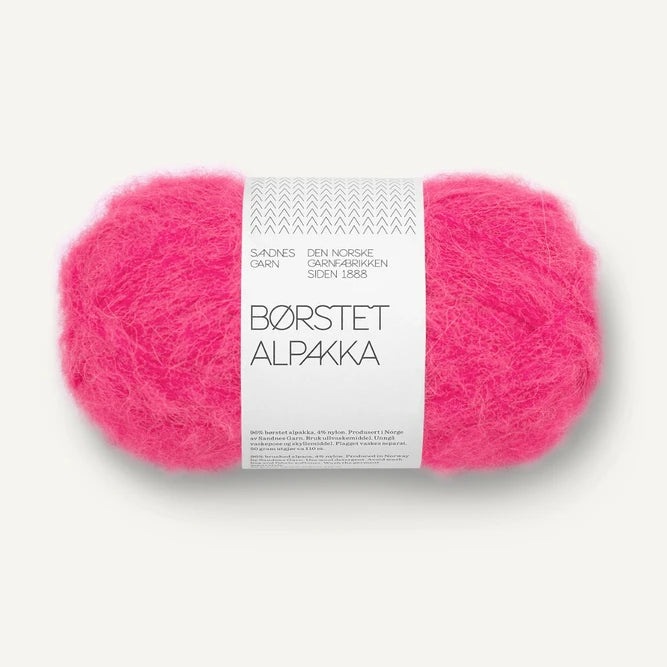 Borstet Alpakka, Børstet Alpakka, Sandnes Garn