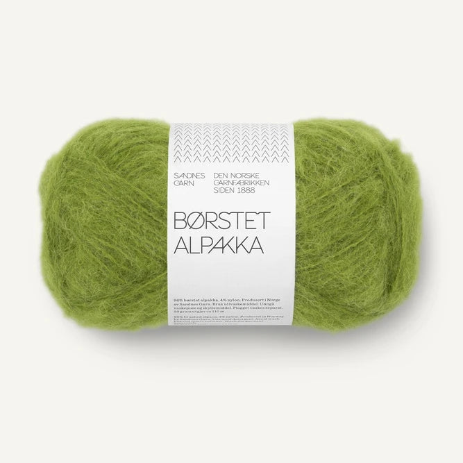 Borstet Alpakka, Børstet Alpakka, Sandnes Garn