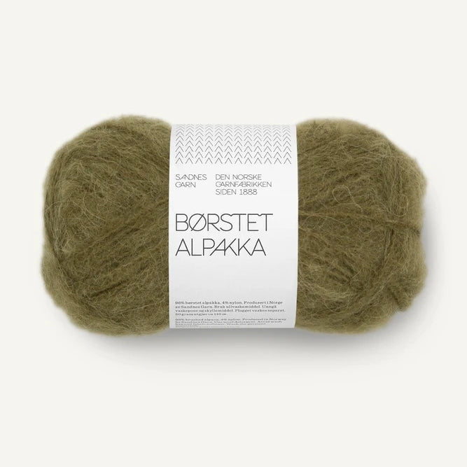 Borstet Alpakka, Børstet Alpakka, Sandnes Garn