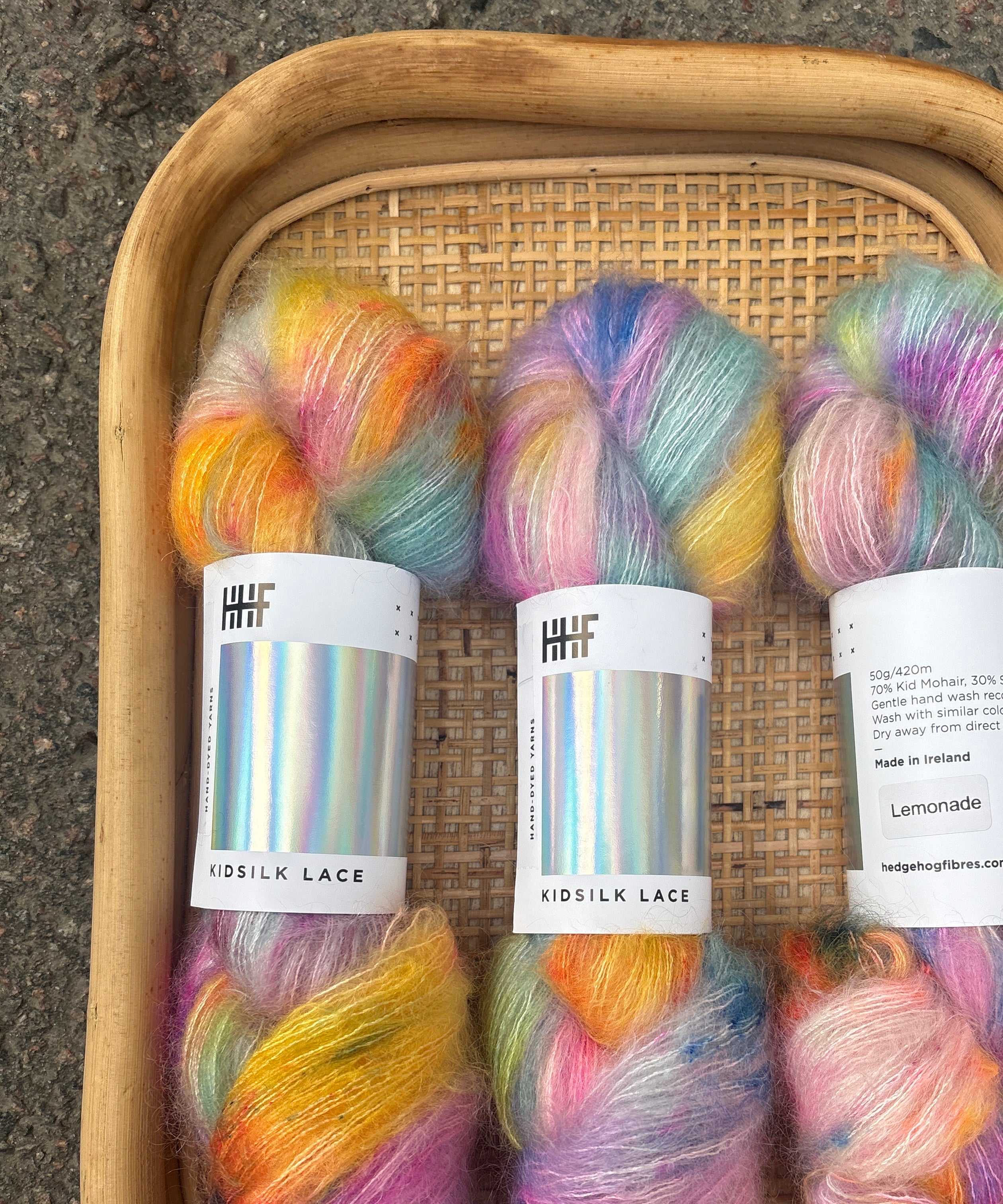 Hedgehog Fibres Kidsilk Lace