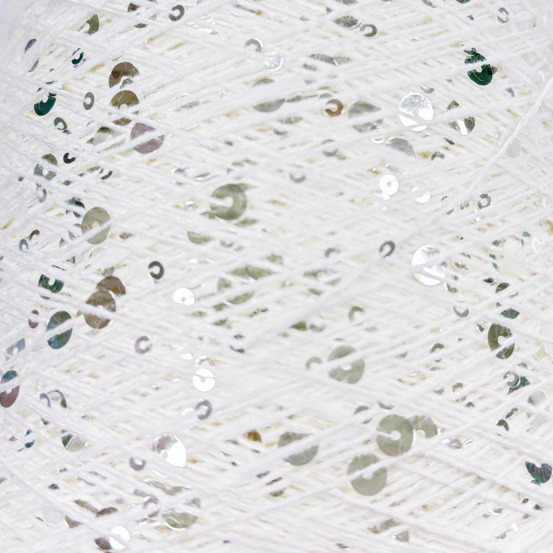 Mondial Glitter – puuvillalanka paljeteilla