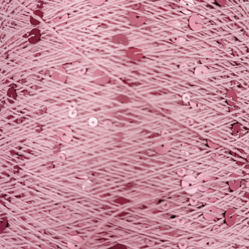 Mondial Glitter – puuvillalanka paljeteilla