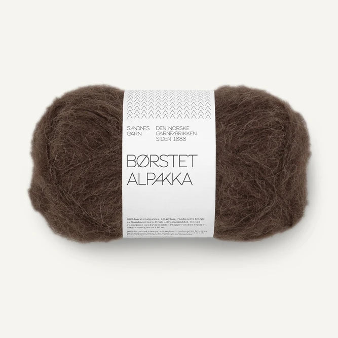 Borstet Alpakka, Børstet Alpakka, Sandnes Garn