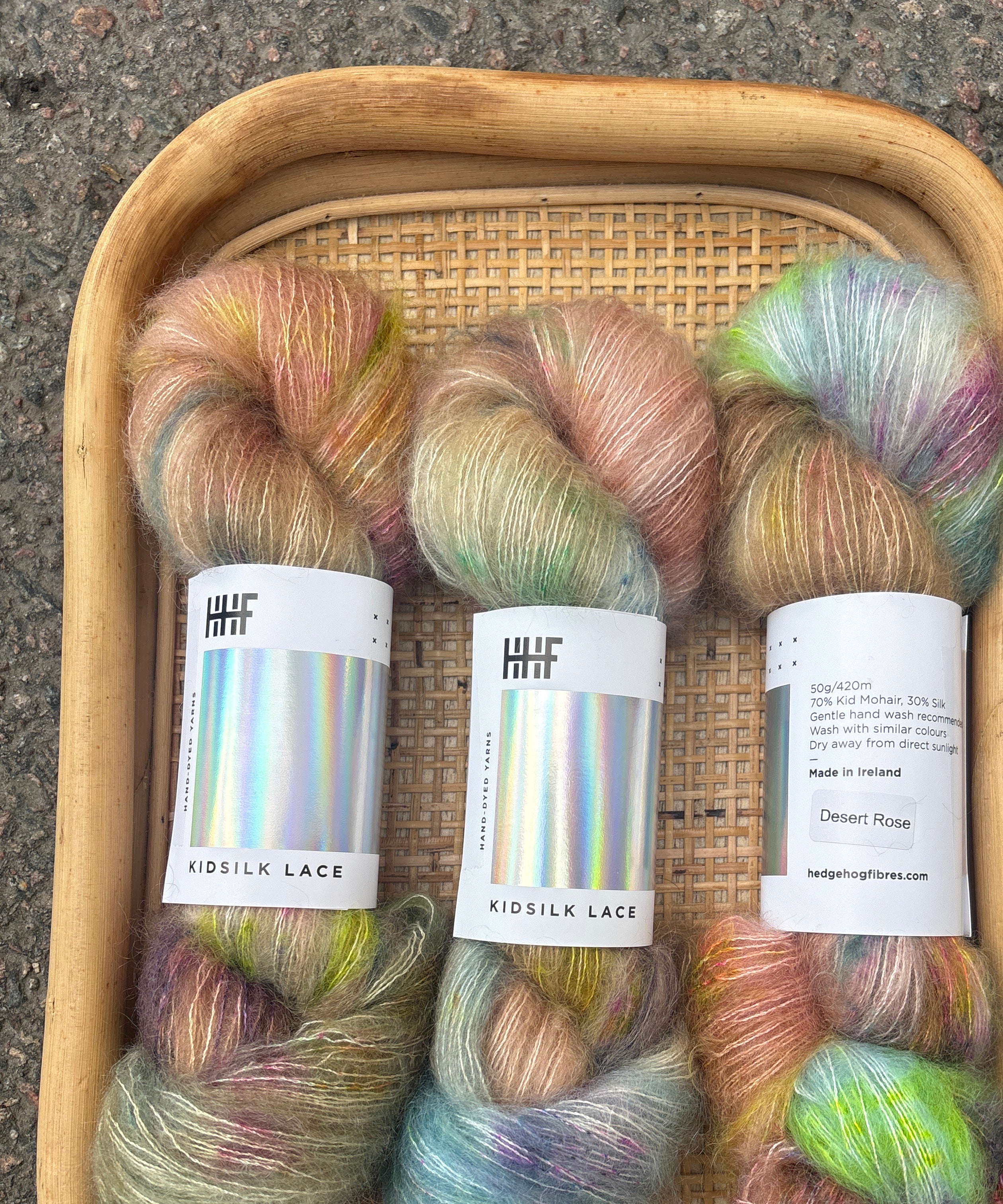 Hedgehog Fibres Kidsilk Lace