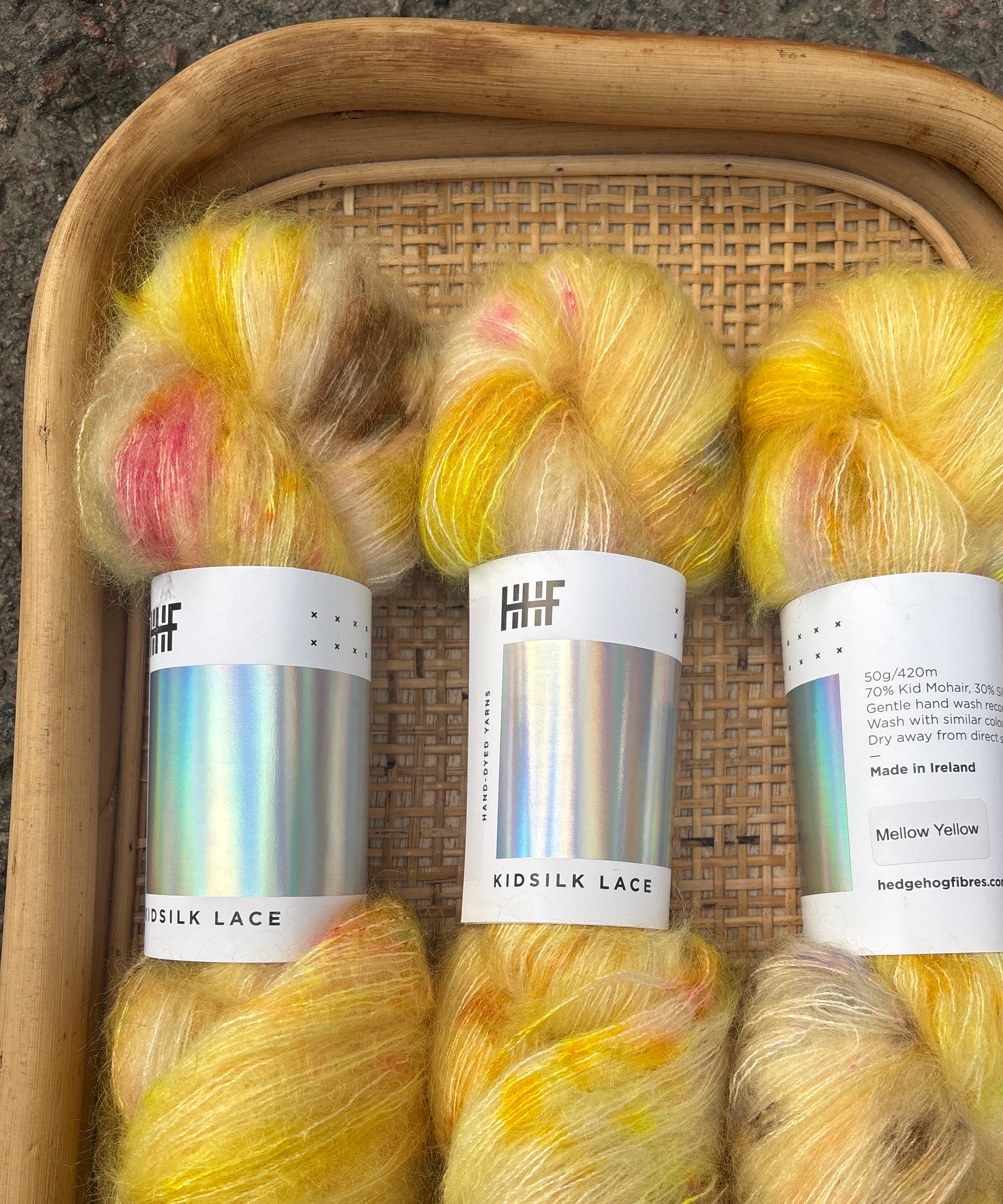 Hedgehog Fibres Kidsilk Lace