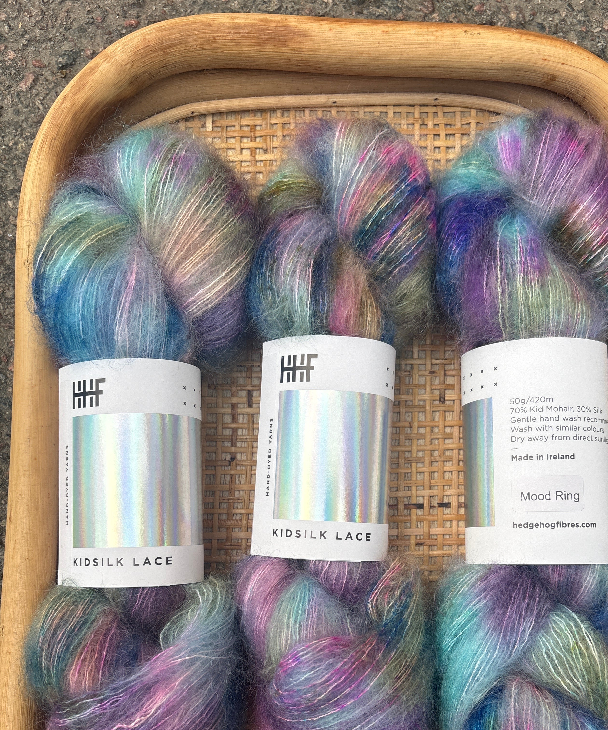 Hedgehog Fibres Kidsilk Lace