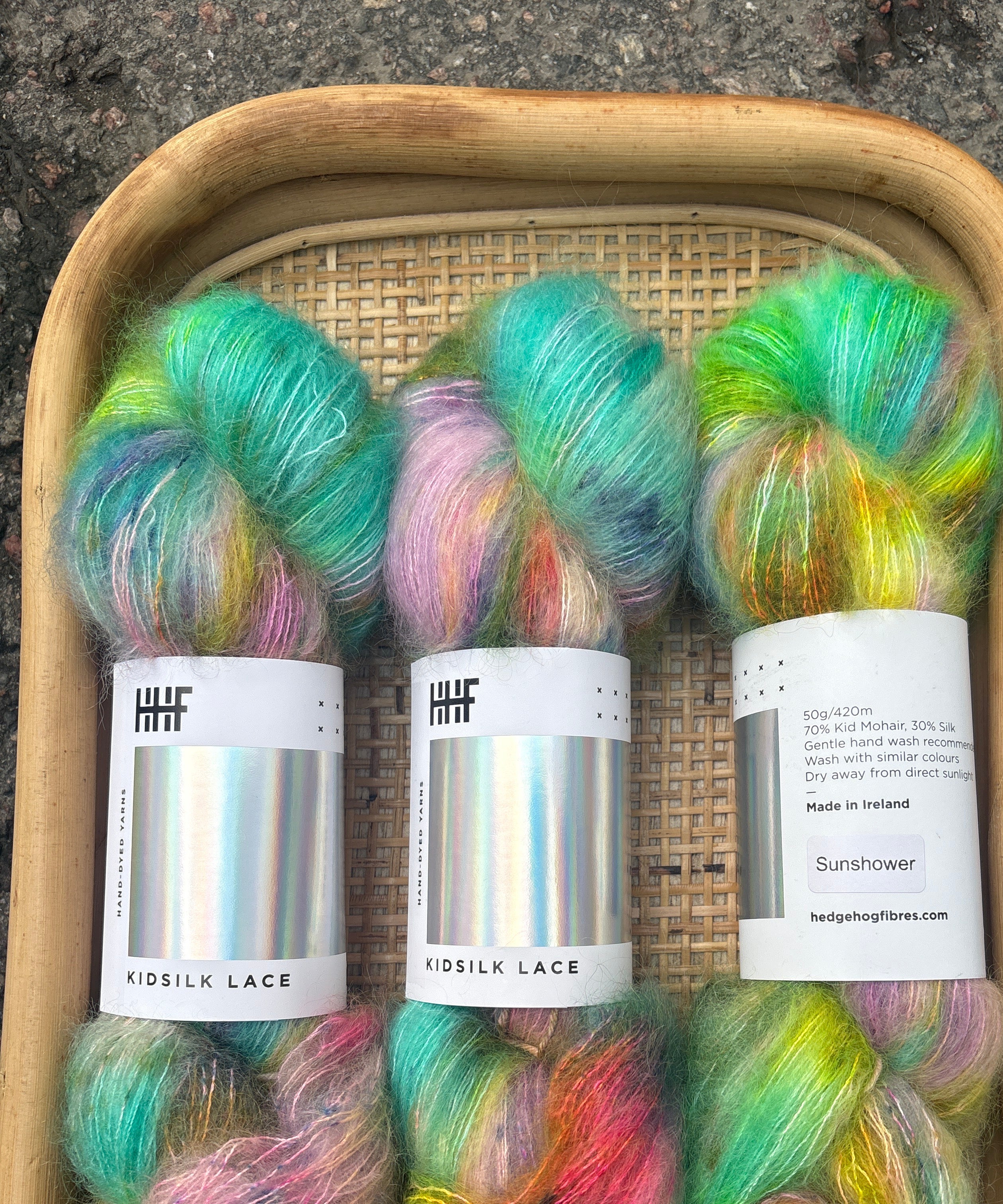 Hedgehog Fibres Kidsilk Lace