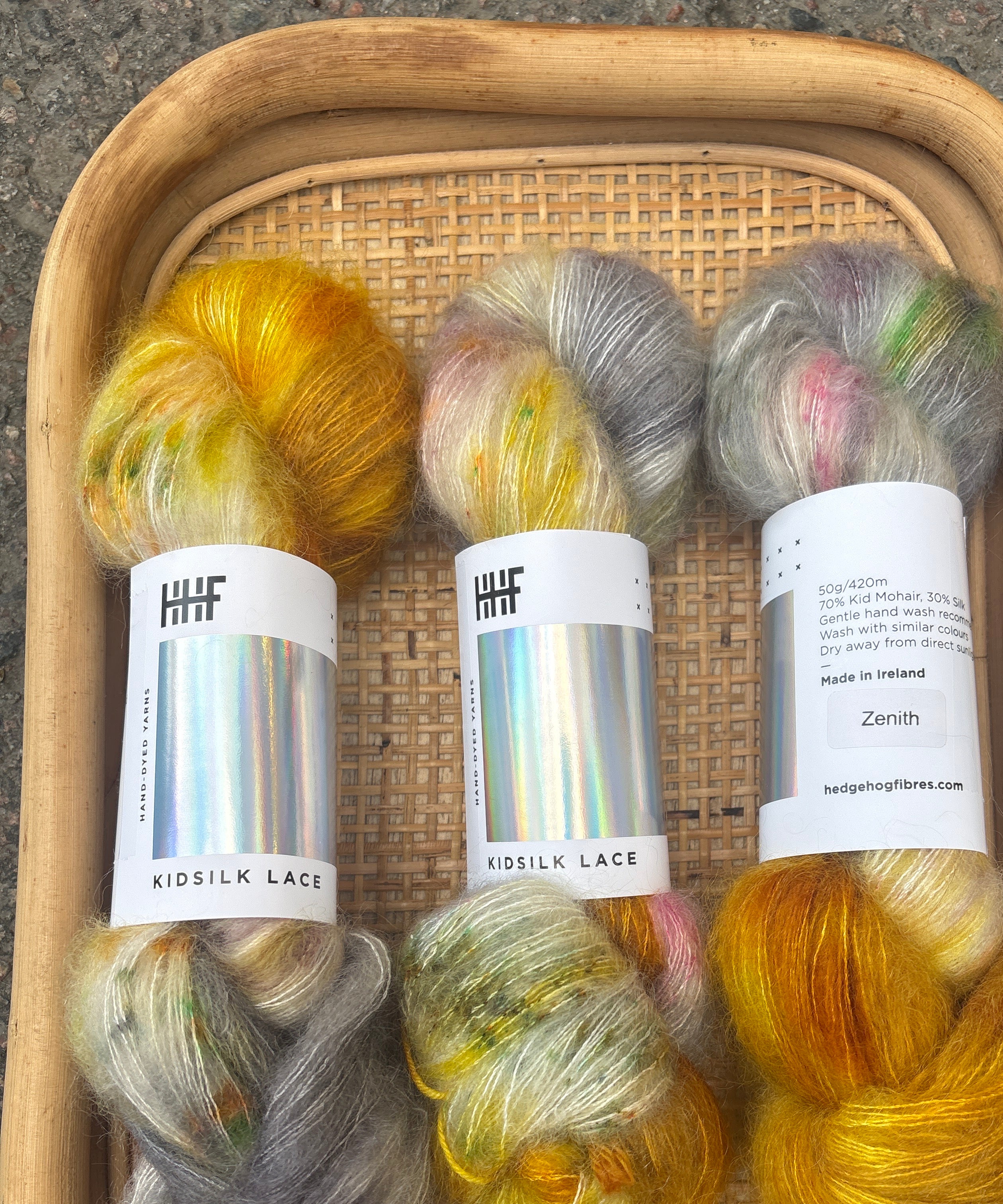 Hedgehog Fibres Kidsilk Lace