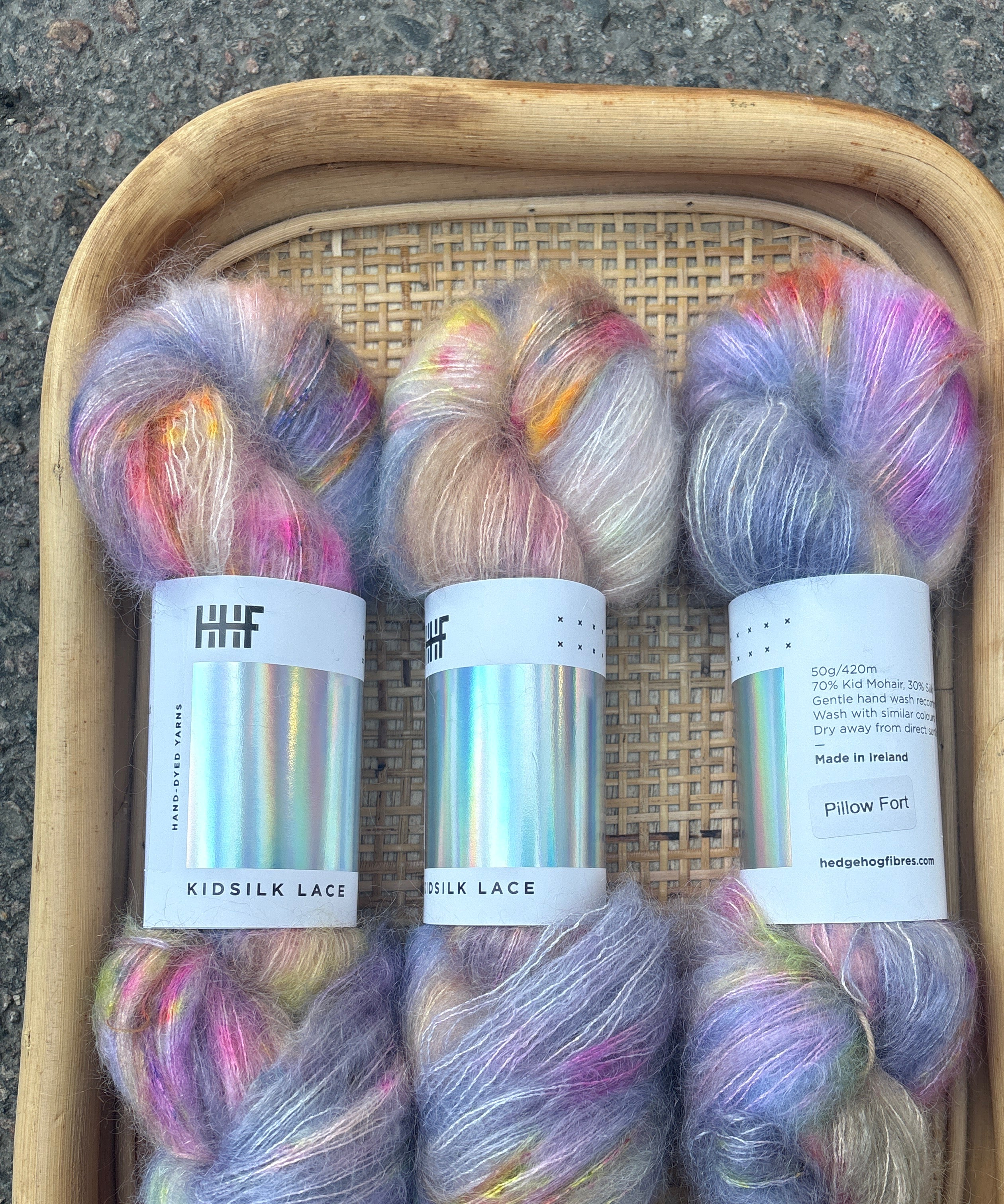 Hedgehog Fibres Kidsilk Lace