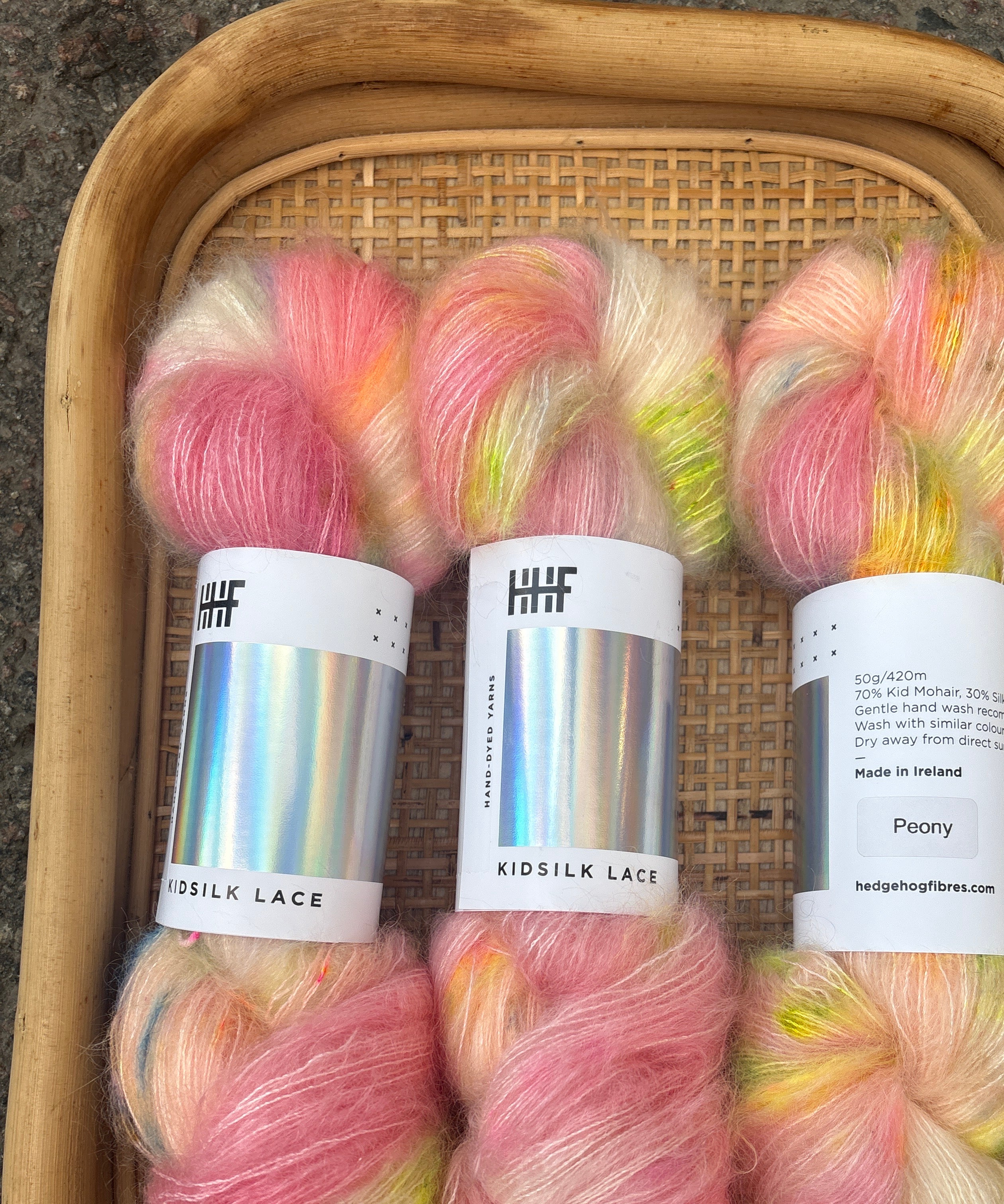Hedgehog Fibres Kidsilk Lace