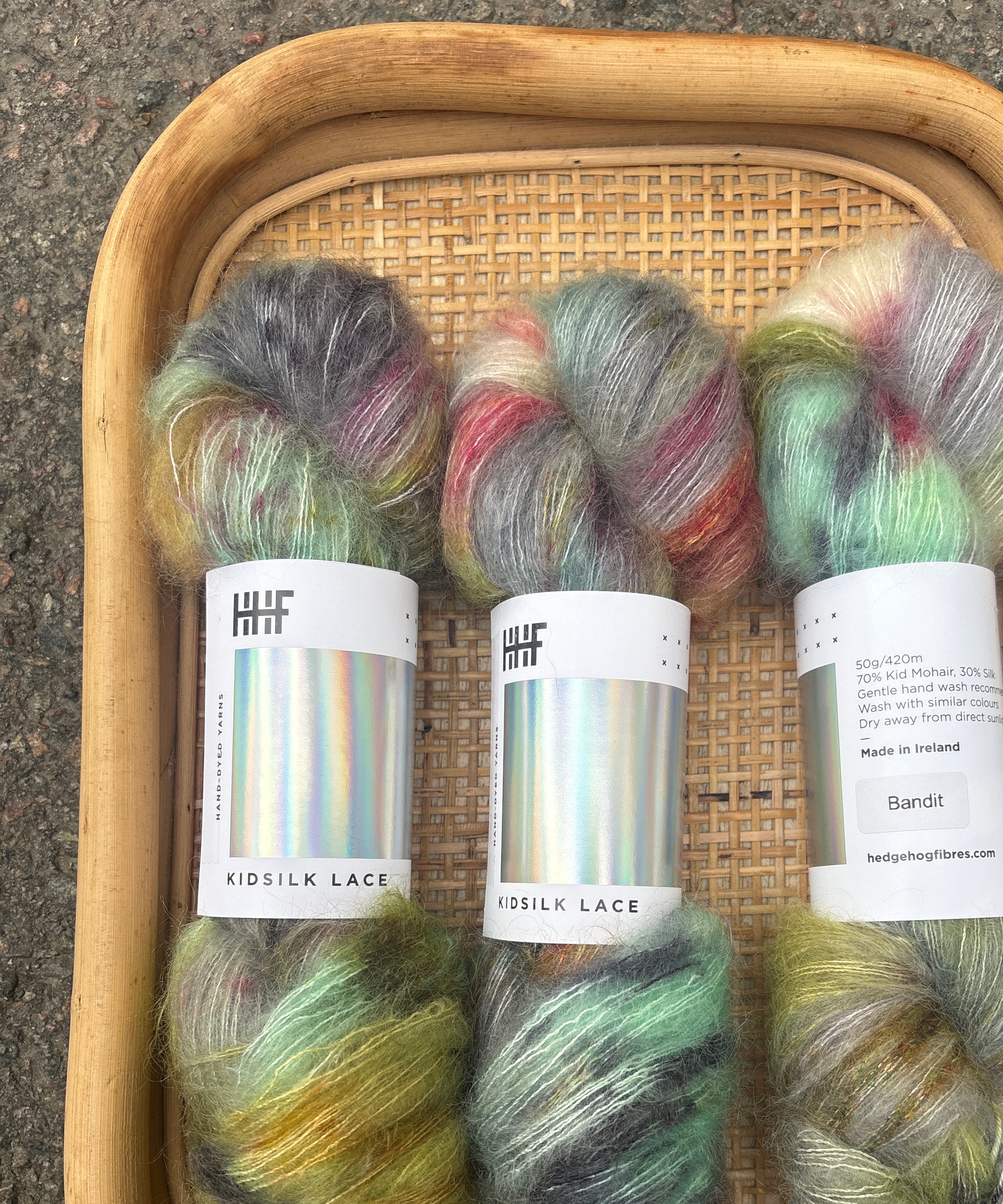 Hedgehog Fibres Kidsilk Lace