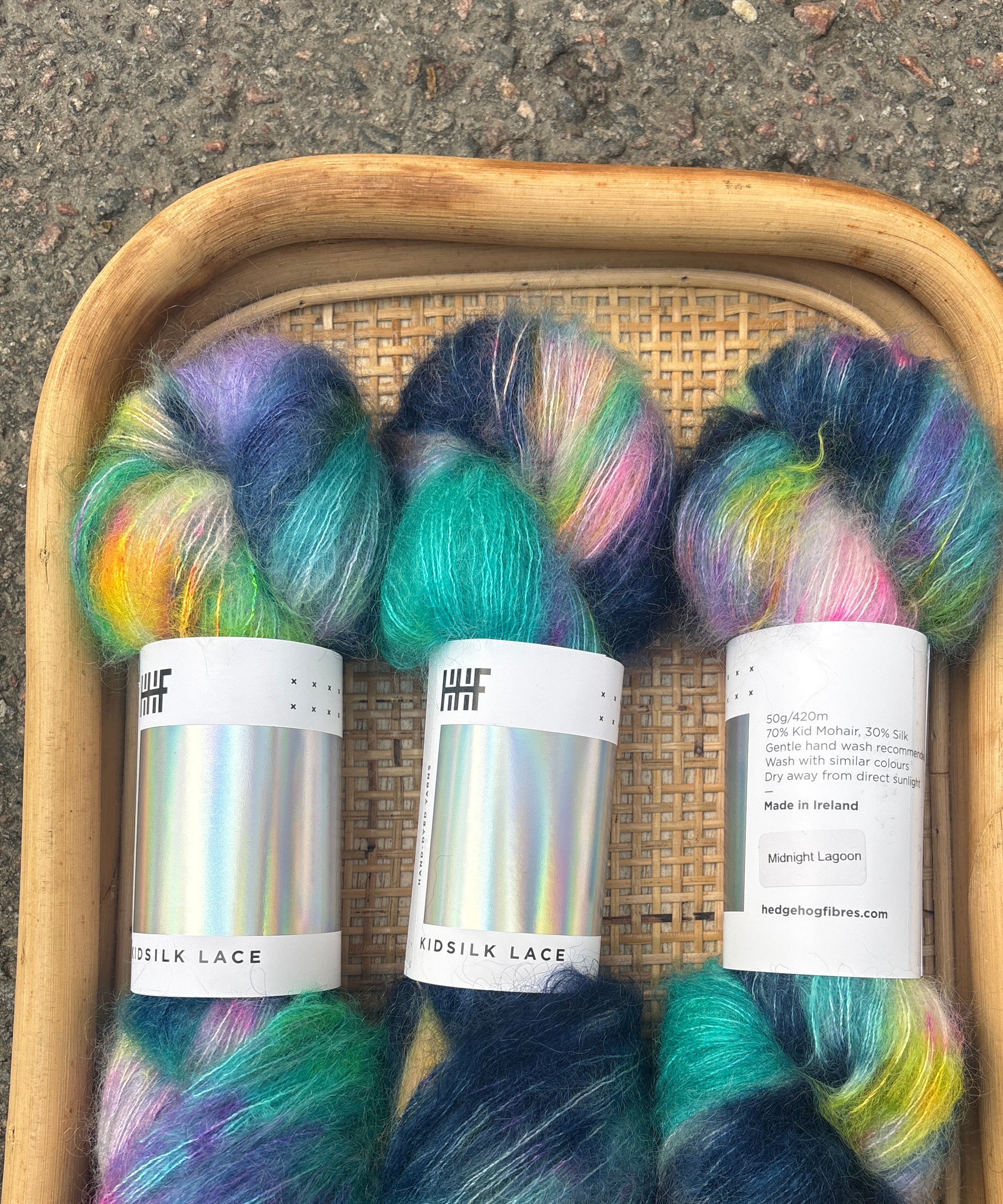 Hedgehog Fibres Kidsilk Lace