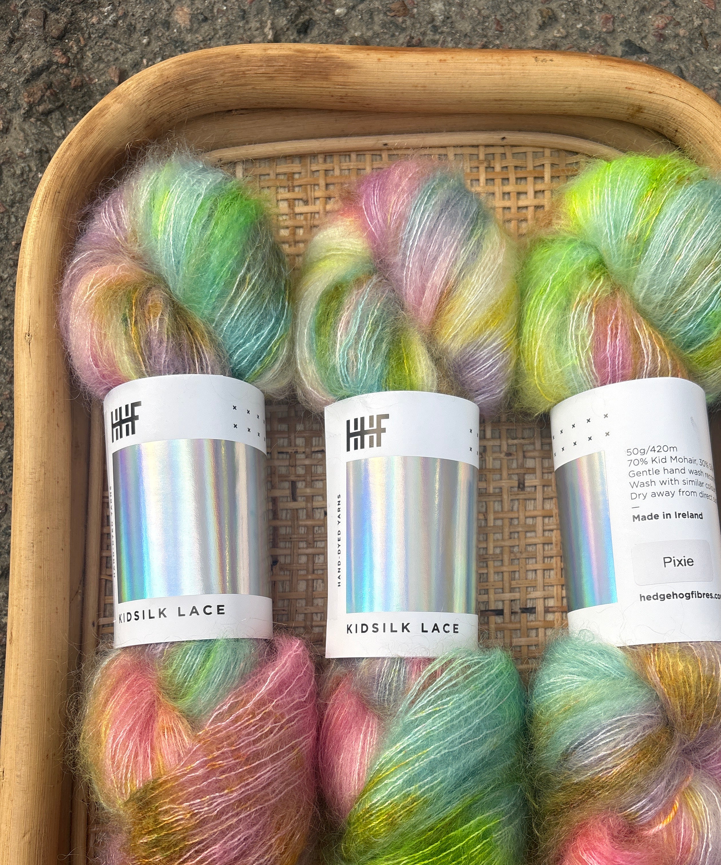 Hedgehog Fibres Kidsilk Lace