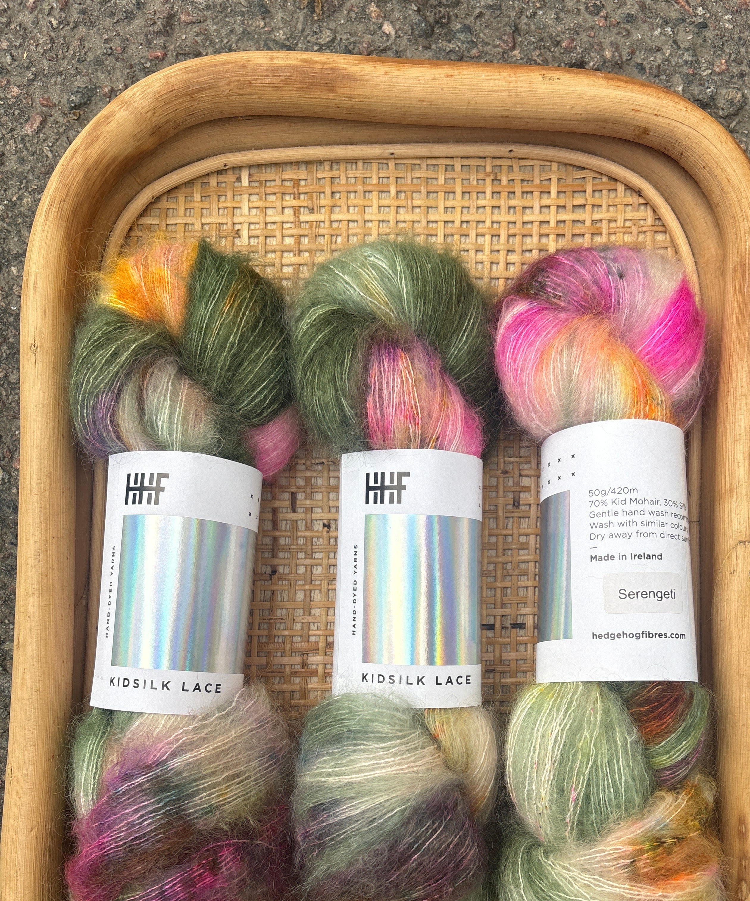 Hedgehog Fibres Kidsilk Lace