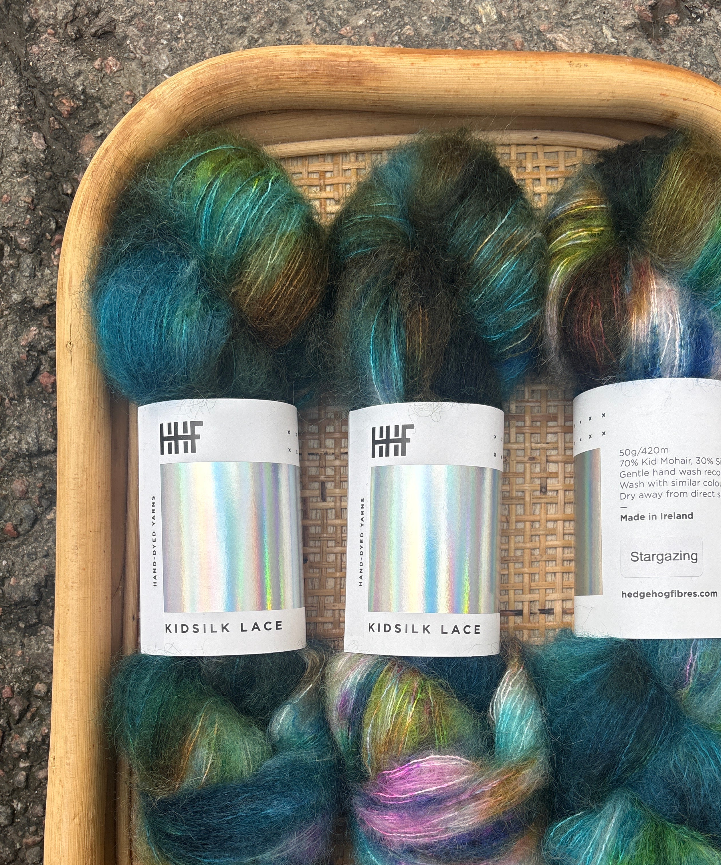 Hedgehog Fibres Kidsilk Lace