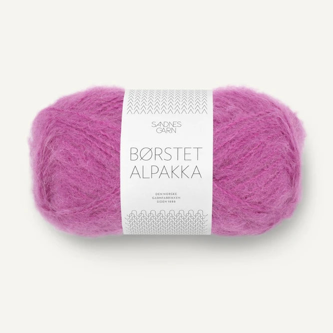 Borstet Alpakka, Børstet Alpakka, Sandnes Garn