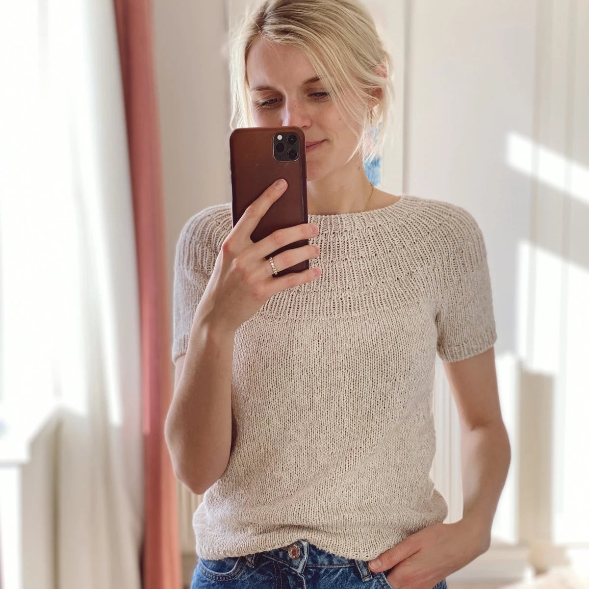 Anker's Summer Shirt by PetiteKnit