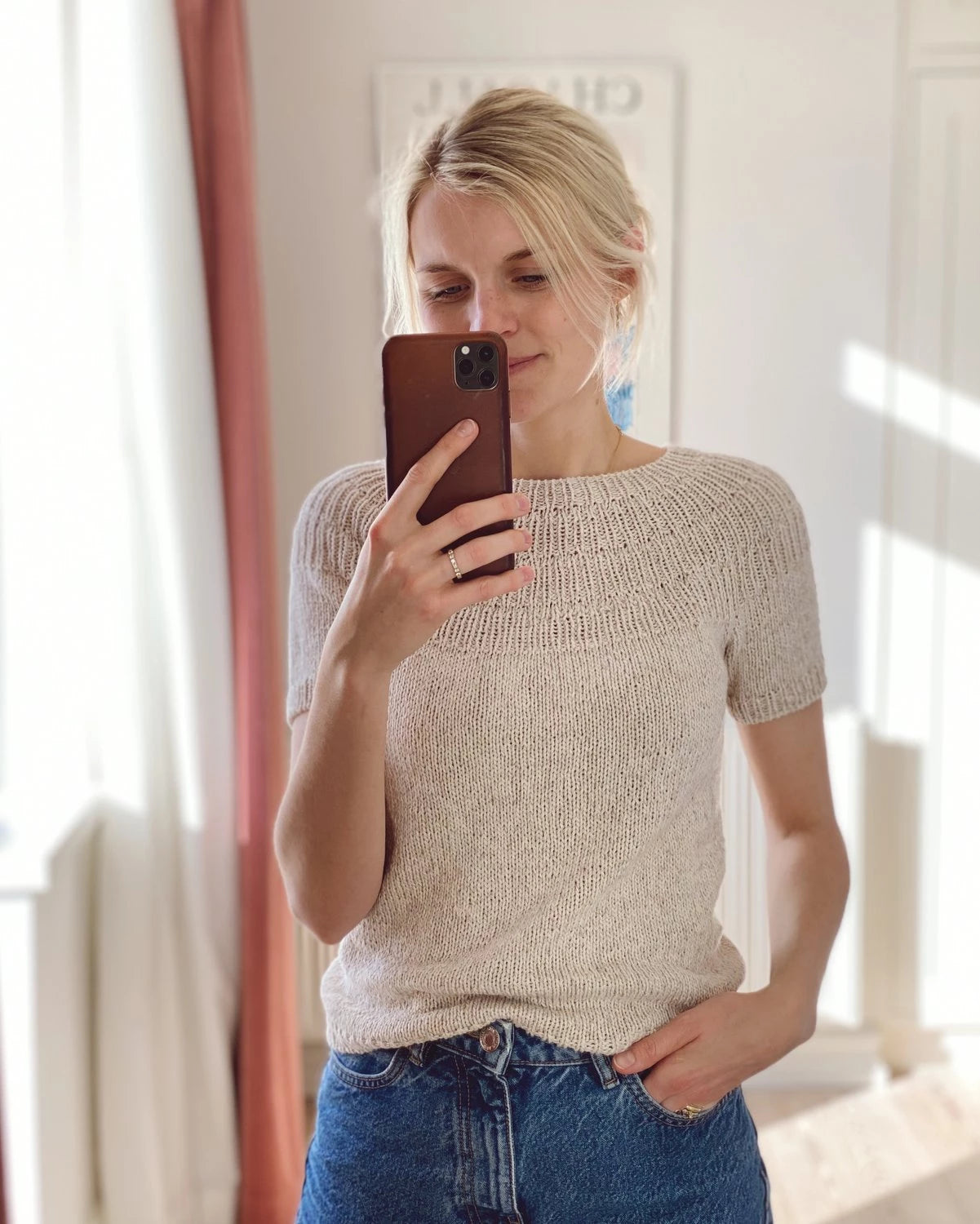 Anker's Summer Shirt by PetiteKnit