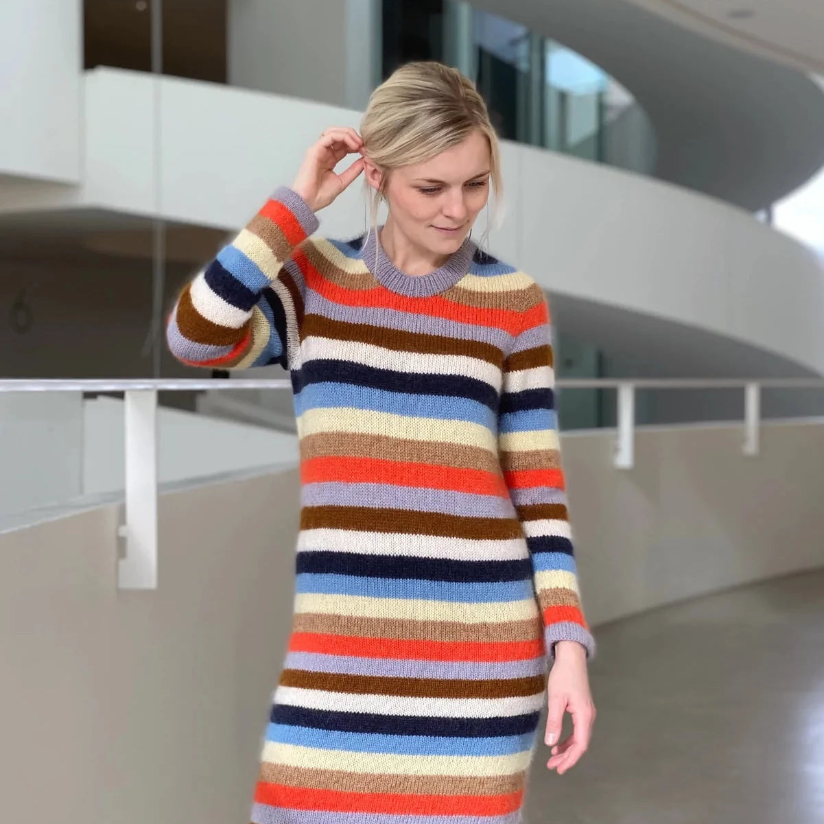 Aros Sweater Dress by PetiteKnit