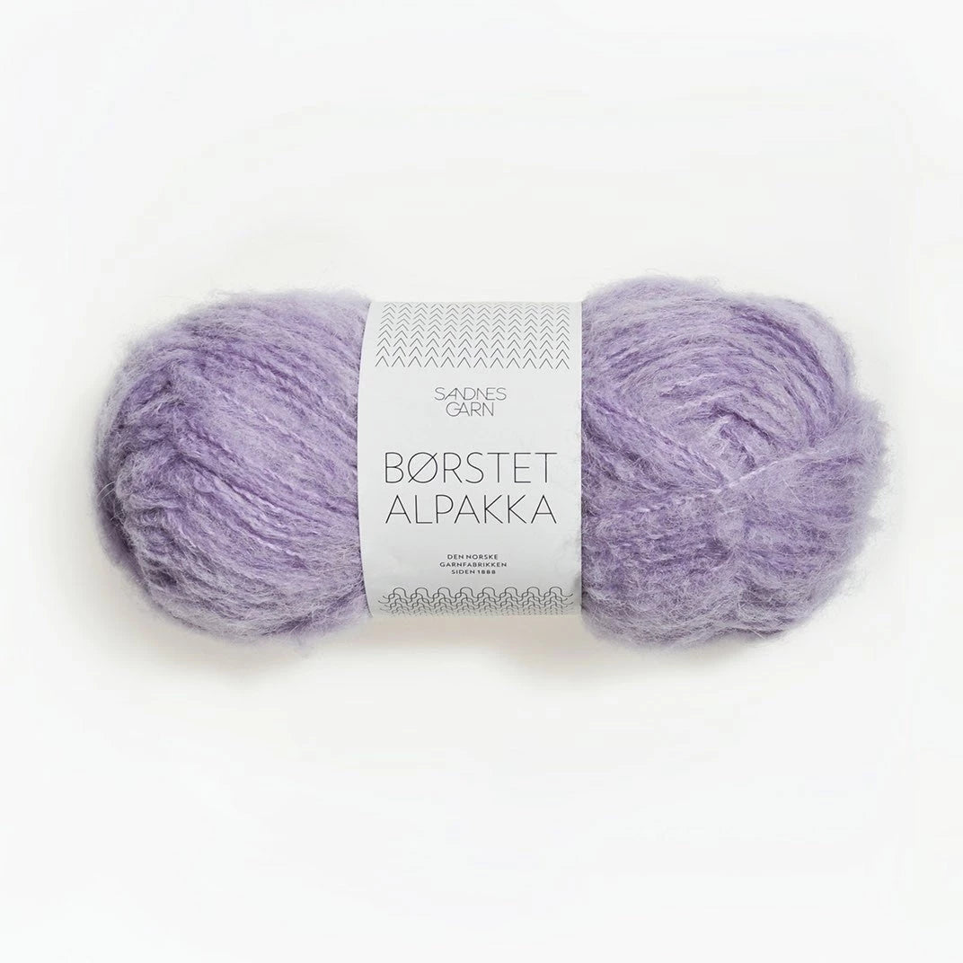 Sandnes Garn Borstet Alpakka, 5043 LILLA