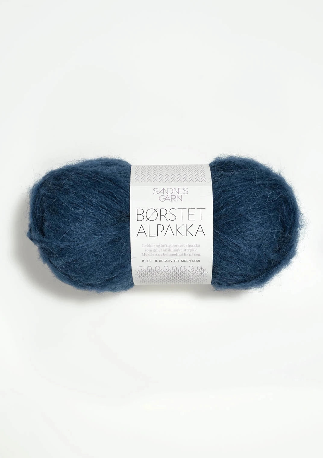Sandnes Garn Borstet Alpakka, 6563 PETROL