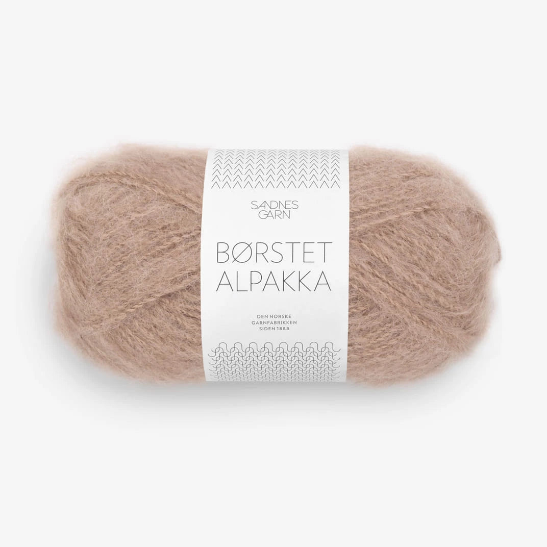 Sandnes Garn Borstet Alpakka, 3040 CAFFE LATTE