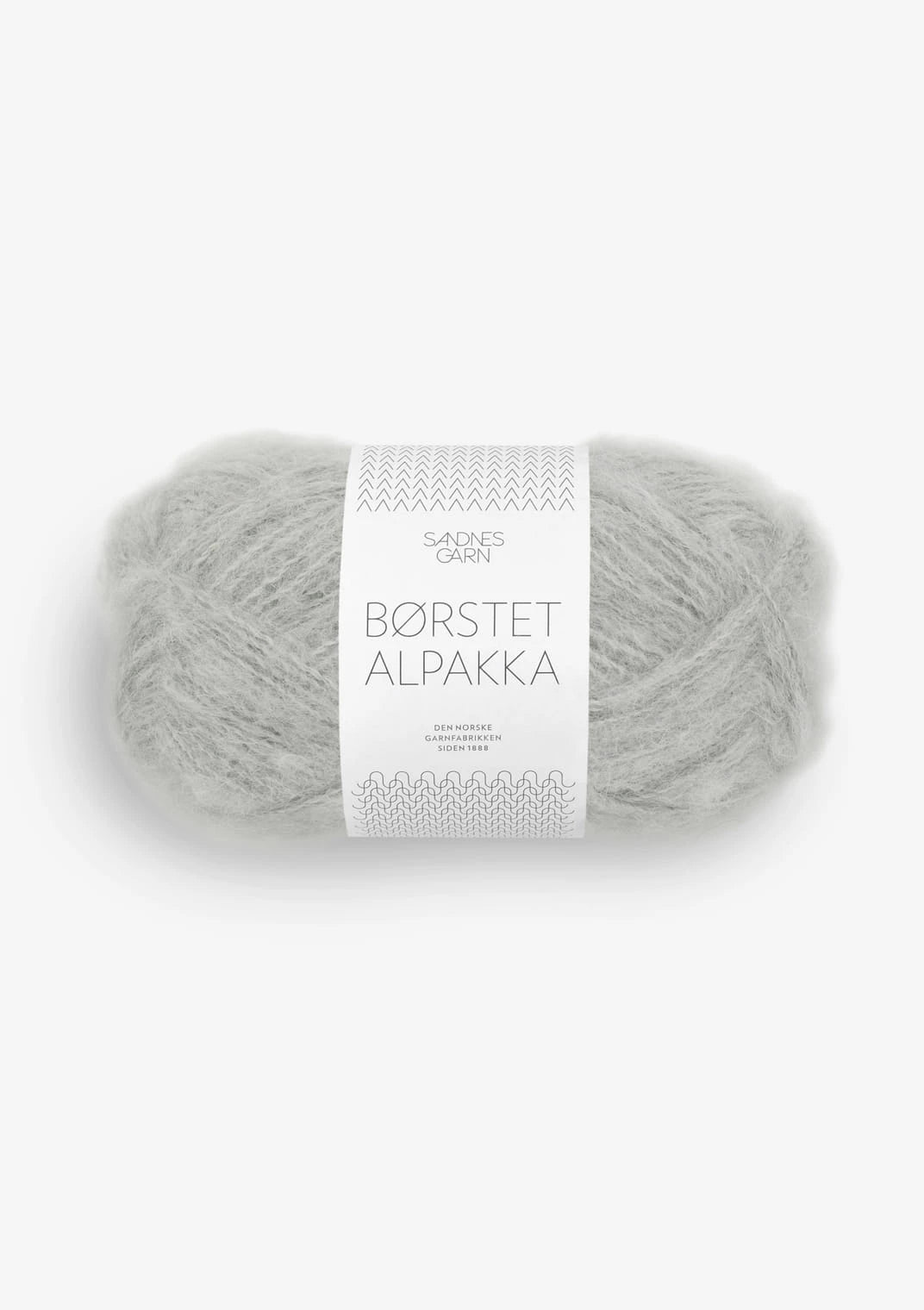 Sandnes Garn Borstet Alpakka, 3502 GRÅ TÅKE