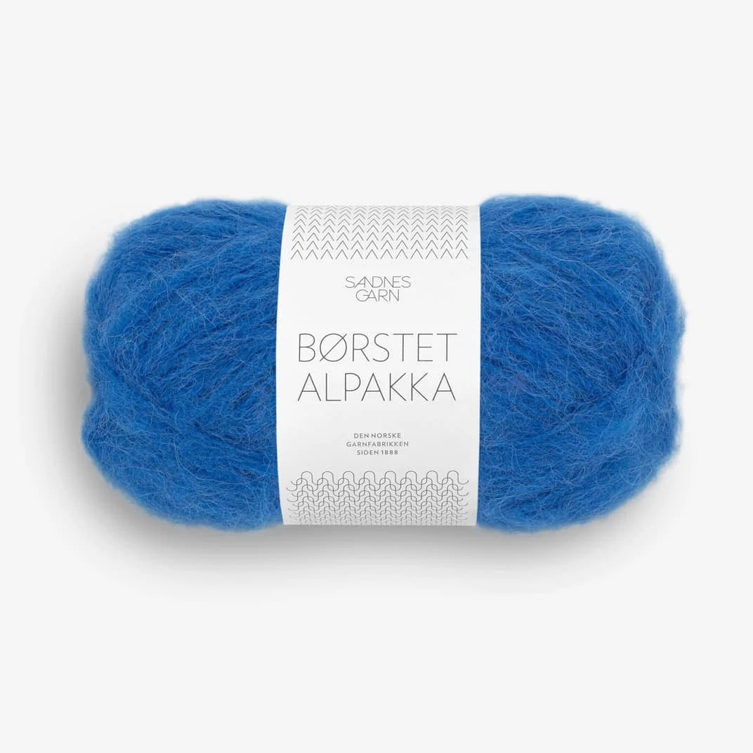 Sandnes Garn Borstet Alpakka, 6046 JOLLY BLUE