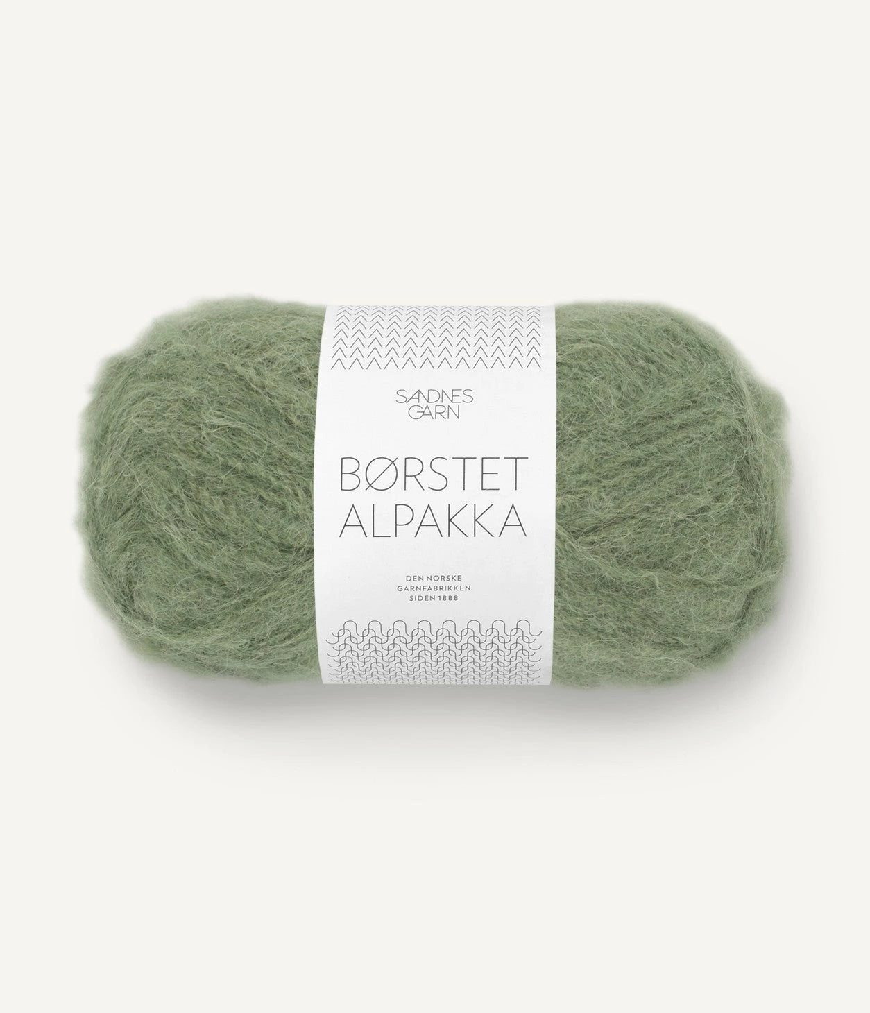 Sandnes Garn Borstet Alpakka, 9062 OLIVENGRÖNN