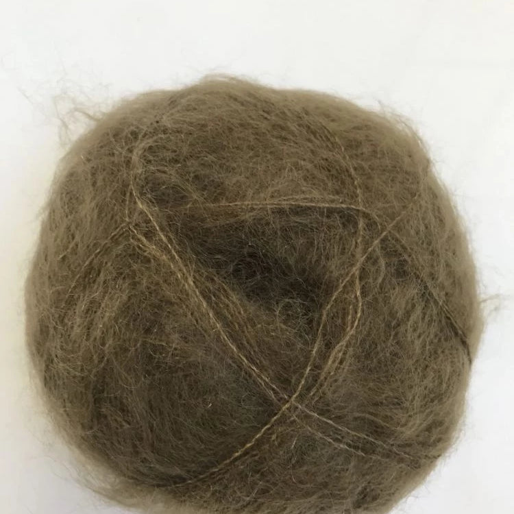 Brushed Lace, Mohair by Canard 3008 Mosgrön