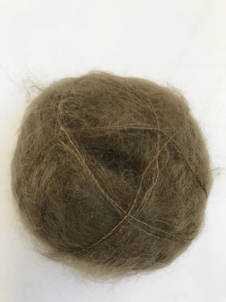 Brushed Lace, Mohair by Canard 3008 Mosgrön