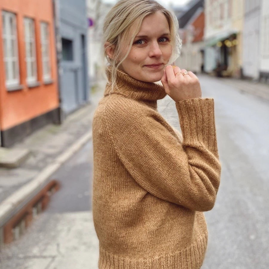 Caramel Sweater by PetiteKnit