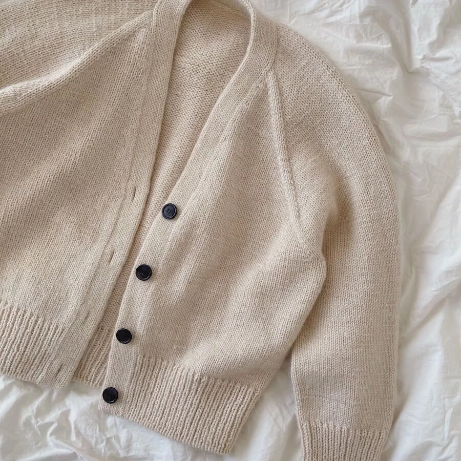 Champagne Cardigan by PetiteKnit