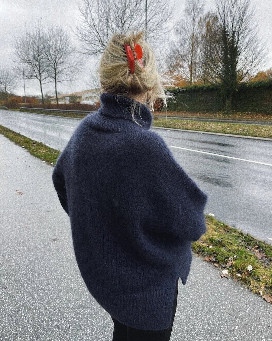 Chestnut Dress by PetiteKnit