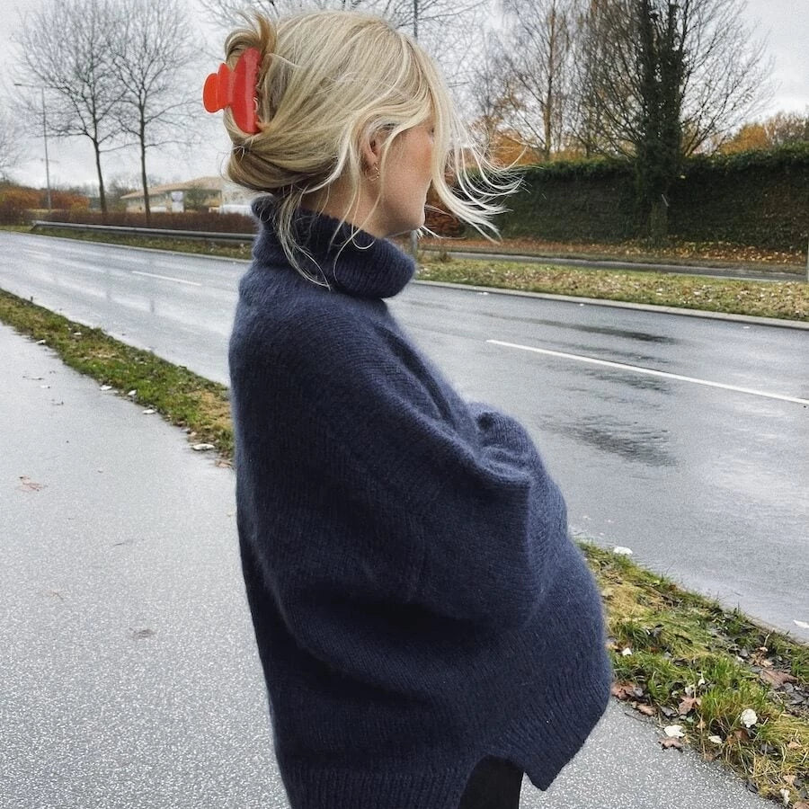 Chestnut Dress by PetiteKnit