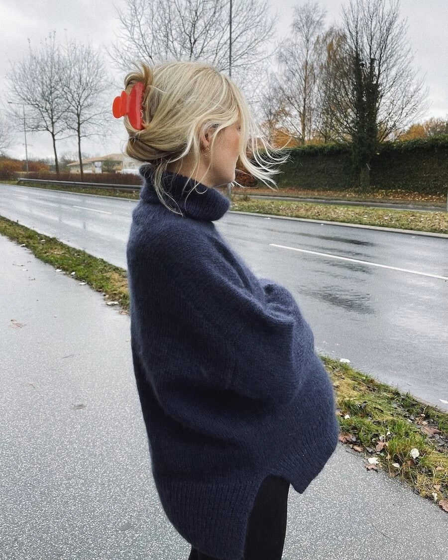 Chestnut Dress by PetiteKnit