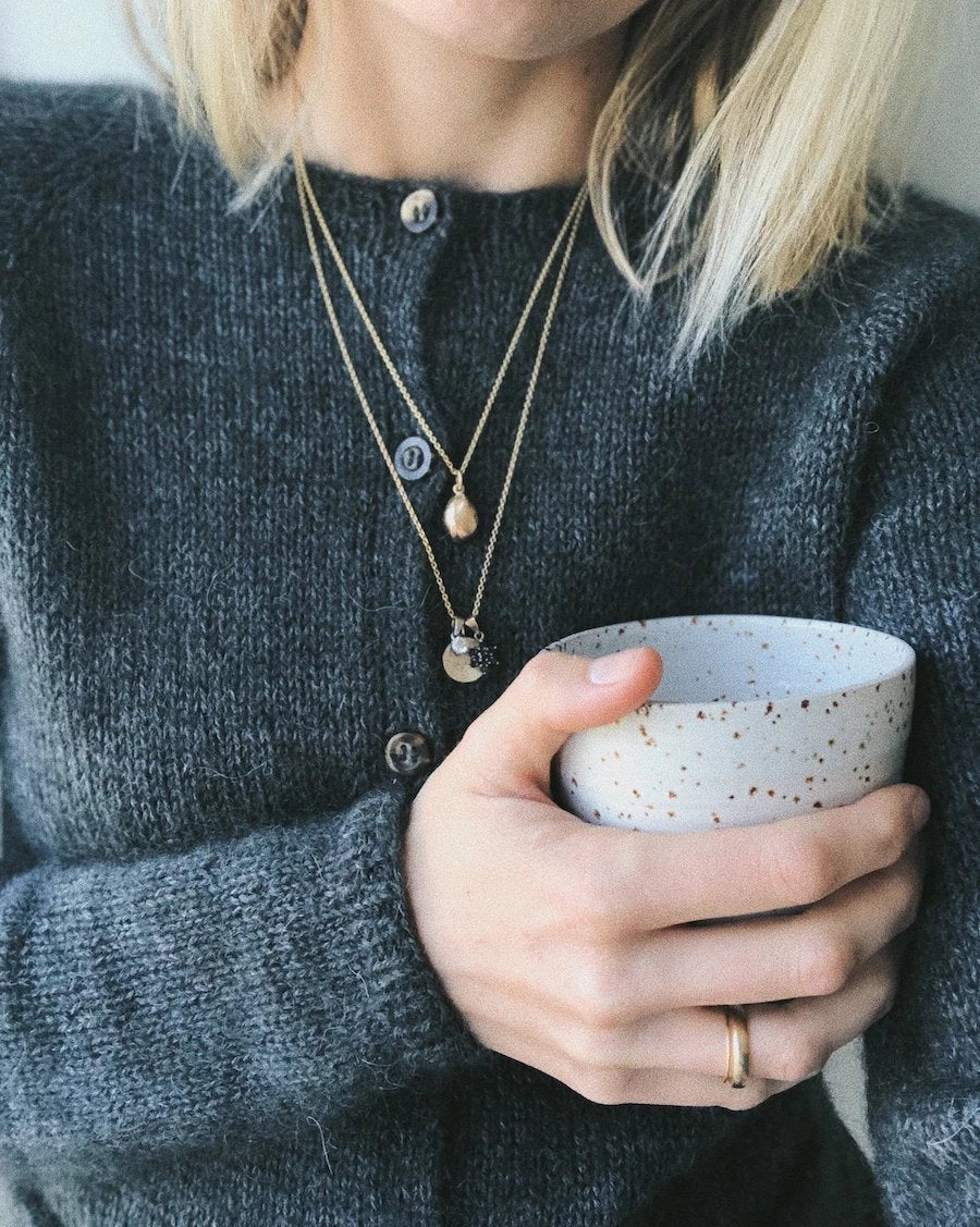 Chestnut Dress by PetiteKnit