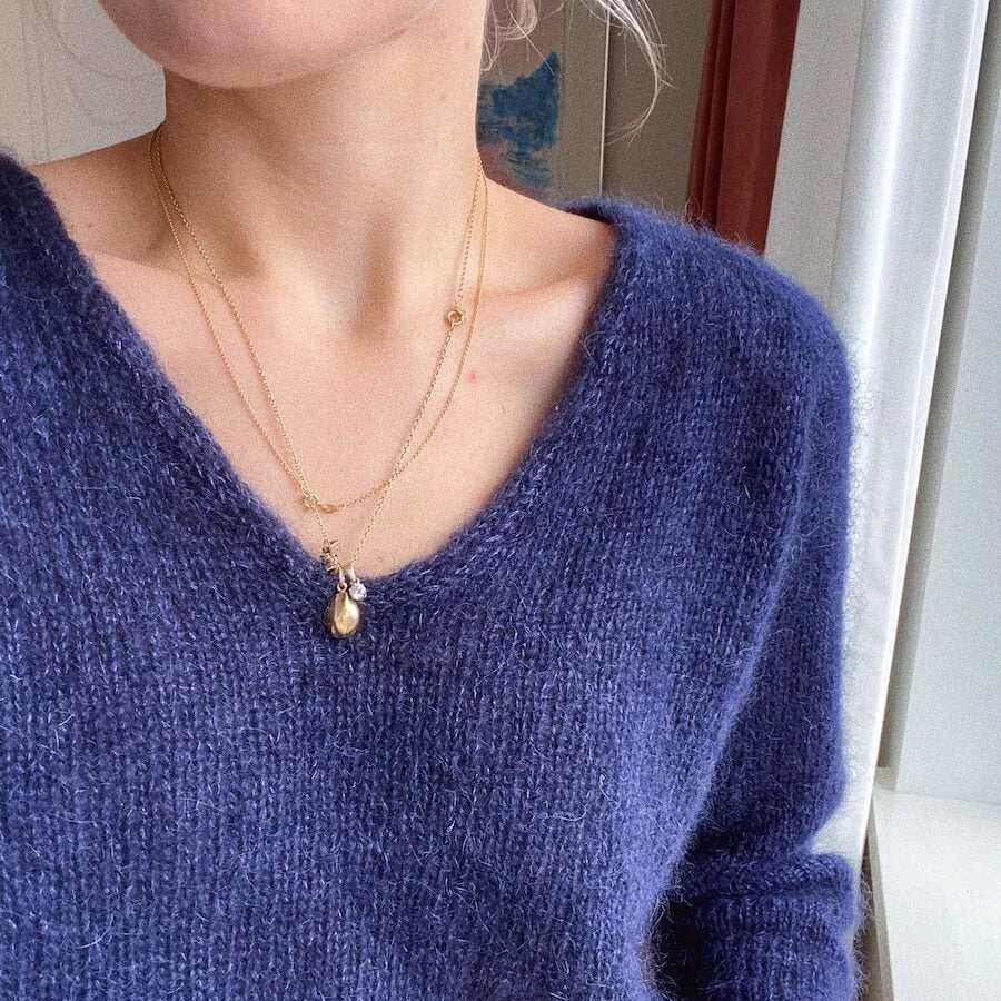 Cumulus Blouse by PetiteKnit