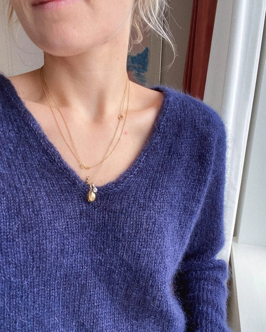 Cumulus Blouse by PetiteKnit