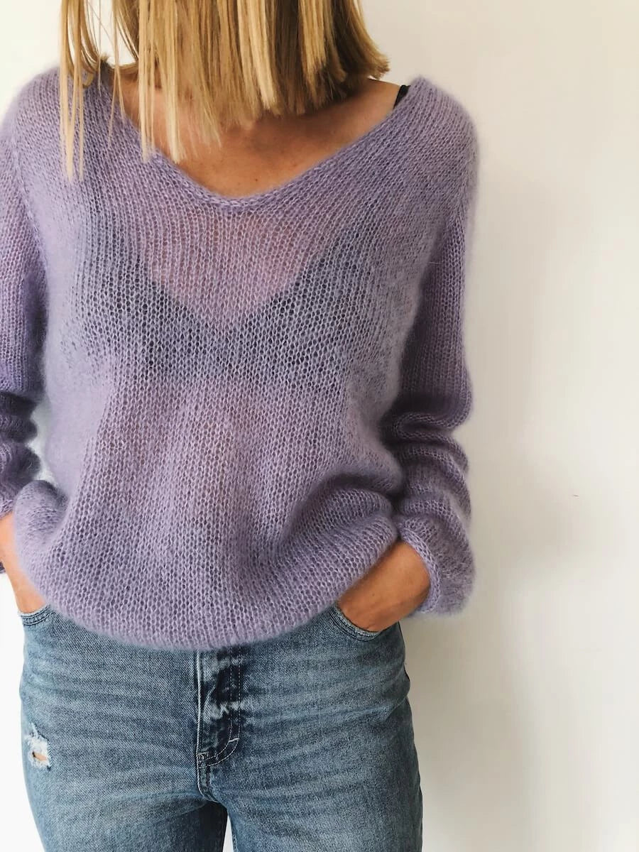 Cumulus Blouse by PetiteKnit