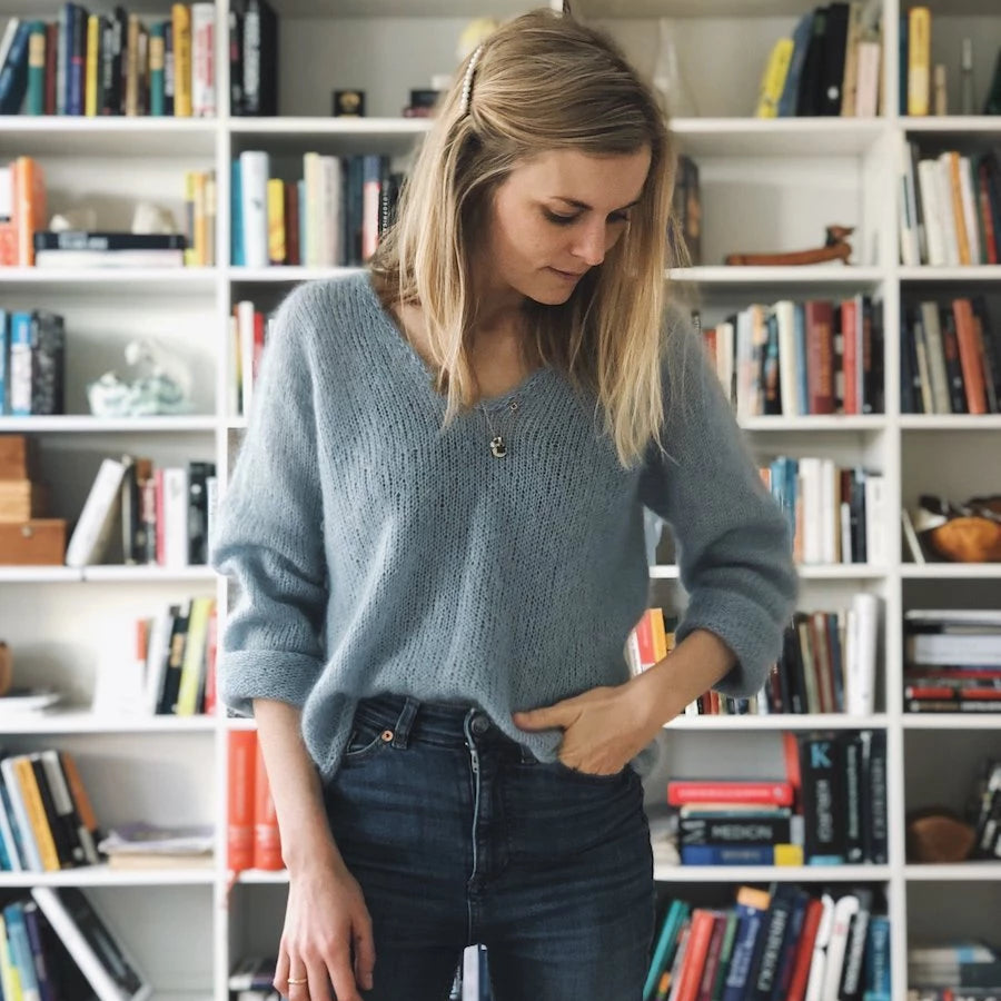 Cumulus Blouse by PetiteKnit