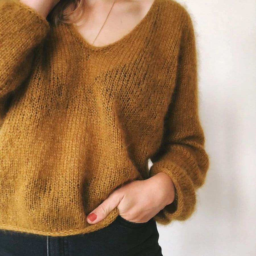 Cumulus Blouse by PetiteKnit